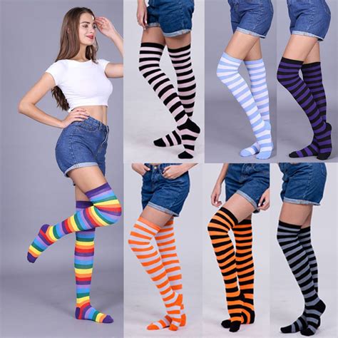 New Women Sexy Thigh High Over The Knee Socks Long Stockings Buy