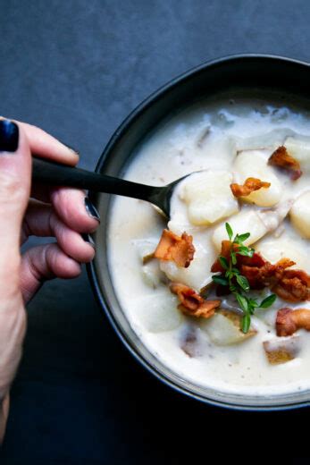 Clam Chowder With Bacon Dairy Free Gluten Free Perry S Plate