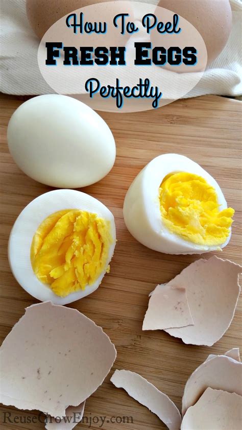 The fda still says no more than 2 hours. How To Peel Fresh Eggs Perfectly - The MUST Know Trick For ...