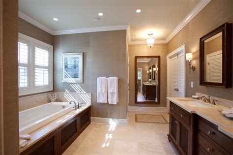 British Colonial Master Suite Traditional Bathroom Charlotte By