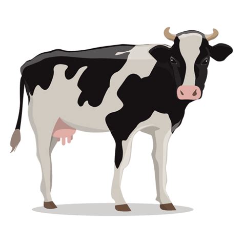 Cow Illustration Farm Transparent Png And Svg Vector File