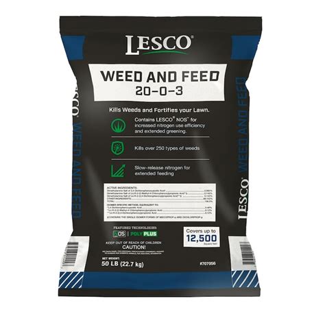 Lesco Lesco Weed And Feed Fertilizer For The North And Central 20 0 3
