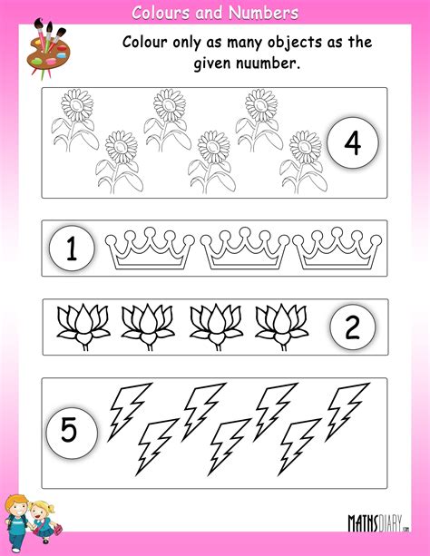 Have a look at the best collection of ukg worksheets so that your kids will imagine and learn in a fun manner. Numbers - UKG Math Worksheets
