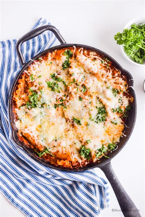 Skillet Lasagna Recipe Ready In Under 30 Minutes