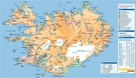 Carte De Lislande Avec Les Régions Et Routes
