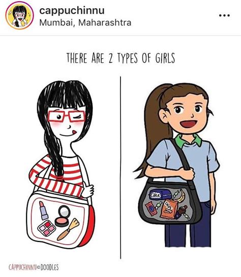 There Are 2 Types Of Girls Rnotliketheothergirls