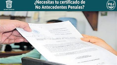 Carta De Antecedentes No Penales Edomex Requisitos Y Costo Para