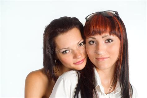 Two Girls Posing Picture Image 20429831