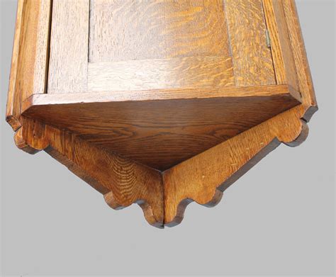 Look after and make decision soon. Bargain John's Antiques | Antique Hanging Wall Mount Oak ...