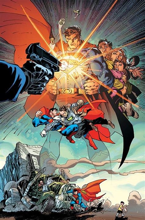 Superman Up In The Sky 1 By Andy Kubert Comics Superman Art