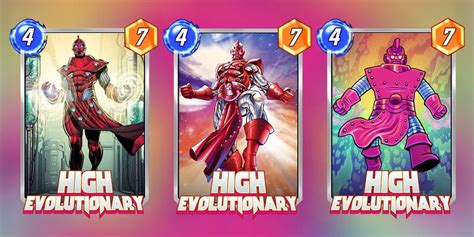 Marvel Snaps High Evolutionary Could Be The Best Series 5 Card Yet