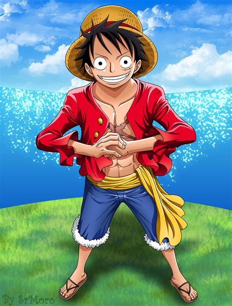 If you would like to know other wallpaper, you could see our gallery on sidebar. Luffy - One Piece by SrMoro on DeviantArt