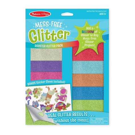 Melissa And Doug Booster Glitter Pack Mess Free Glitter Melissa And