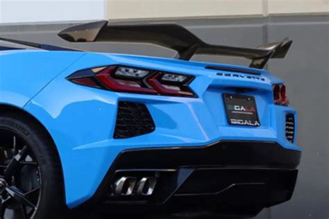 You Can Now Get A Z06 Style Wing For Your C8 Corvette