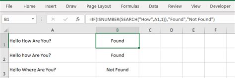 If For Text Values In Excel
