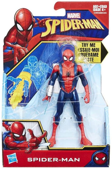 Comic Figures Marvel Spider Man 6 Inch Action Figure From Hasbro New In