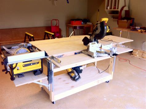 Mobile Woodworking Station Woodworking Projects
