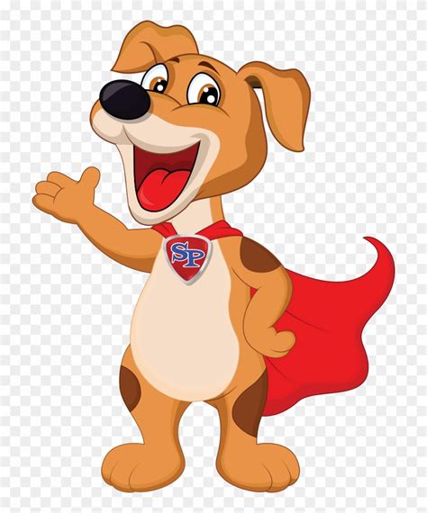 Superhero Puppy Dog Cartoon Free Transparent Png Clipart Images Download