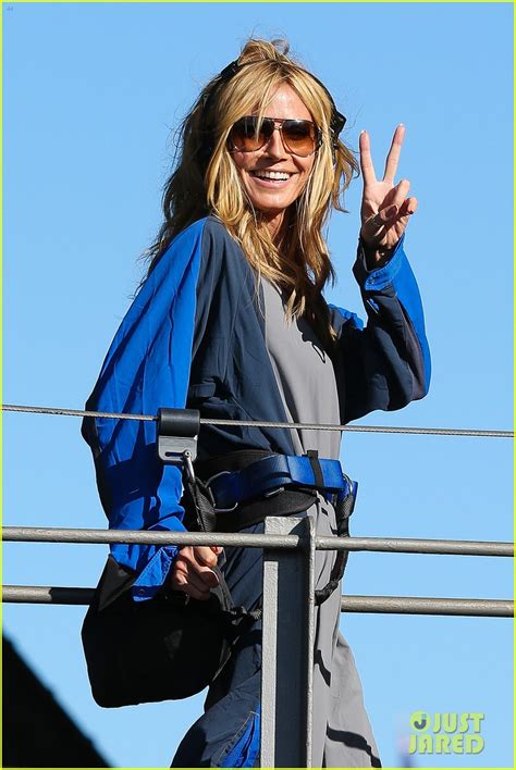 heidi klum officially launches her intimates line in sydney looking white hot photo 3289024