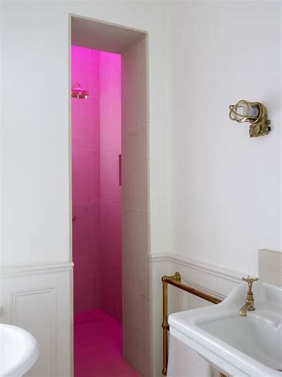 Harriet Pink Anstruther Bathroom London Bright Modern
