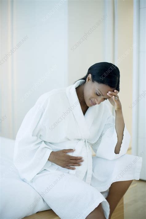 Depression During Pregnancy Stock Image F002 6526 Science Photo Library