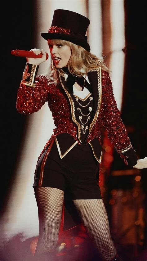 Taylor Swift Red Tour HD K Wallpaper