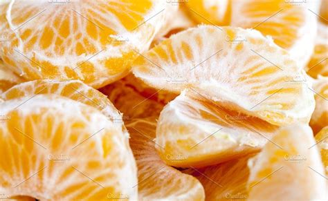 Delicious Tangerines Containing Delicious Tangerines And Peeled