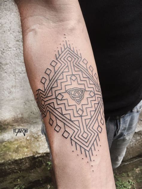 Tribal Geometric Tattoo Geometric Tattoo Tribal Geometric Tattoos