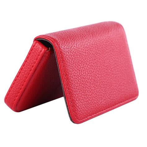 Amf magnetics supplies a wide range of magnetic card holders and pockets. Good Quality Faux Leather Magnetic Closure Business ID Name Pack Credit Card Holder-in Card & ID ...