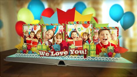 Happy Birthday After Effects Free Template - Templates : Resume Designs