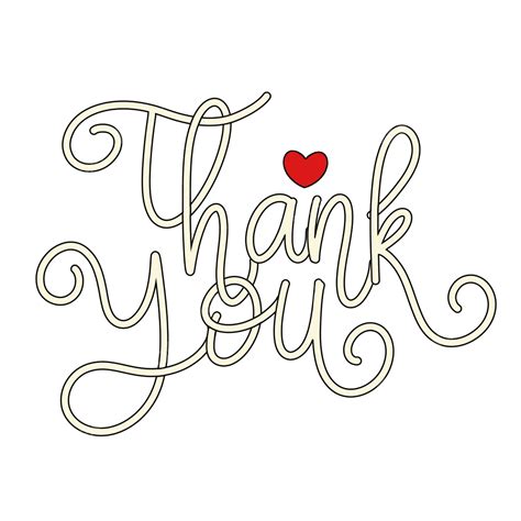 Elegant Lettering Thank You Lettering Thank You Thanks Png