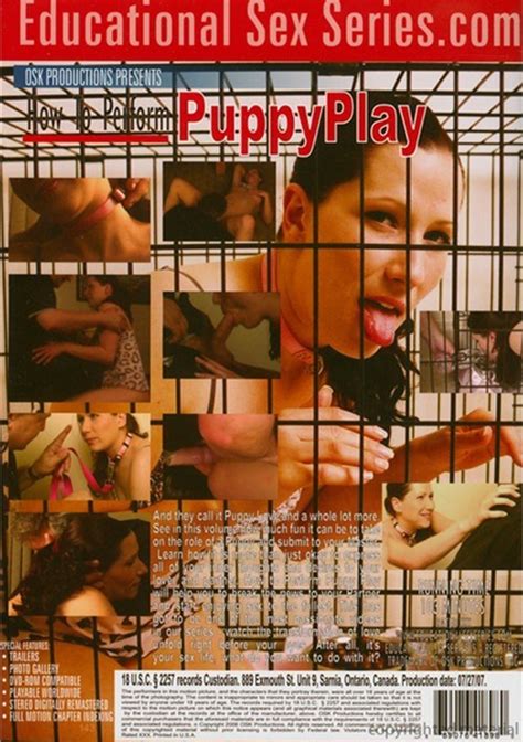How To Perform Puppy Play Osk Productions Adult Dvd Empire