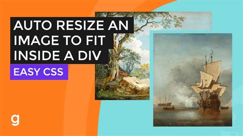 How To Auto Resize An Image To Fit Inside A Div While Maintaining Size