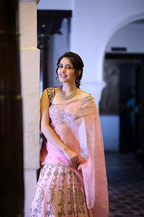 Rashi Khanna Hot In Pink Saree Latest Photos Hd Stills Rasi Khanna