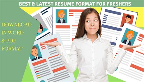 There are a lot of reasons why fresher resume templates are highly suggested to be used especially if they already contain all the items that an individual would like to showcase. Best & Latest Resume Format For Freshers in MS Word Free ...