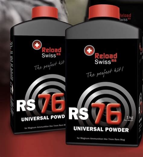 Reload Swiss Rs76 Rifle Powder 1kg Order Online Livens Gun Shop