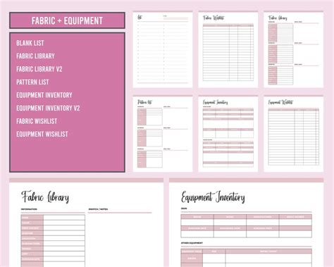 Quilting planner printable quilt planner quilting project