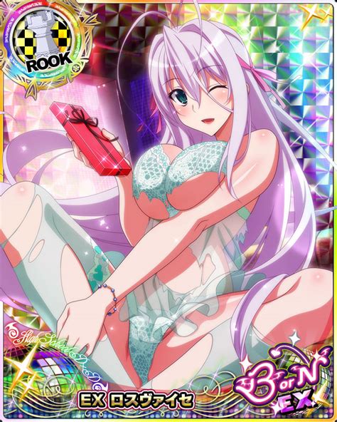 Check spelling or type a new query. 380501102 - Chocolate VII EX Rossweisse (Rook) - High School DxD: Mobage Game Cards