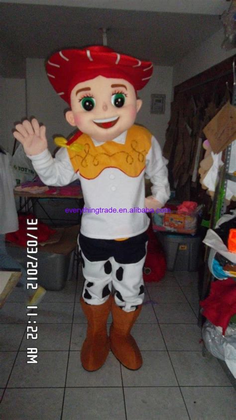 New Arrival Foam Cartoon Character Toy Story Jessie Mascot Costume