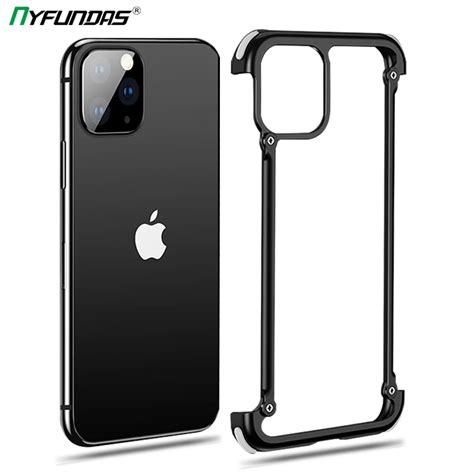 Luxury Brand Metal Bumper Case For Iphone 14 13 12 Mini 11 Pro Max