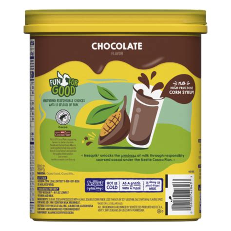 Nesquik Chocolate Milk Powder Mix 201 Oz Dillons Food Stores