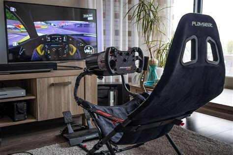 New Fanatec CSL Elite Steering Wheel McLaren GT3 My Own Racing Setup