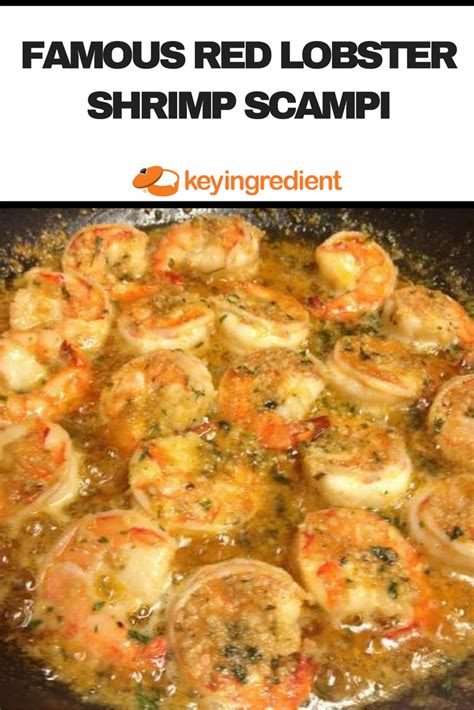 Add shrimp and cook until tender and no longer translucent, reduce heat. Famous Red Lobster Shrimp Scampi Recipe | Recipe | Shrimp ...