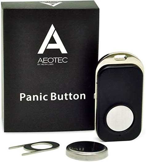 Aeon Labs Dsa38 Zwusblackusal001 Wave Panic Button Black Small