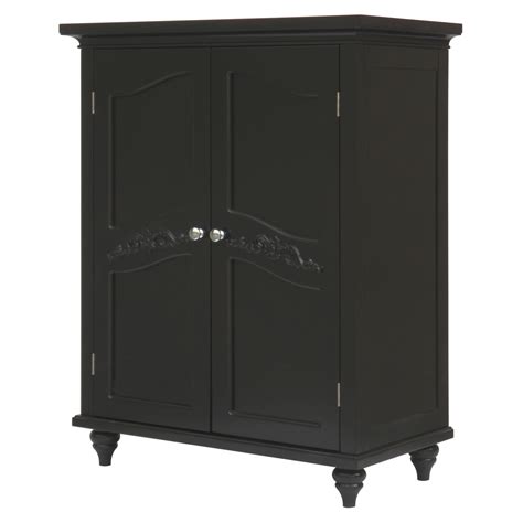 And, of course, most bath cabinets serve as the base for bathroom sinks. Dark Espresso Wood Bathroom Floor Cabinet with Traditional ...