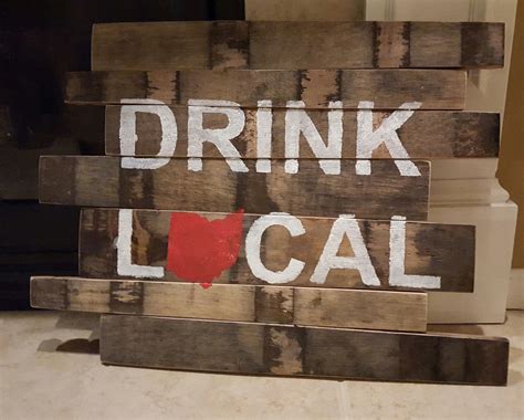 Bourbon Whiskey Barrel Stave Sign With Custom Image And Logo Whiskey