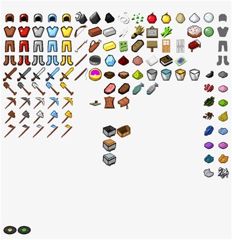 6 Plastic Texture Pack Minecraft Texture Pack Items 1024x1024 Png