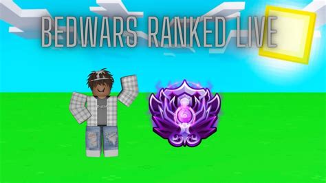 🔴roblox Bedwars Ranked Live Road To Nightmare🔴 Youtube