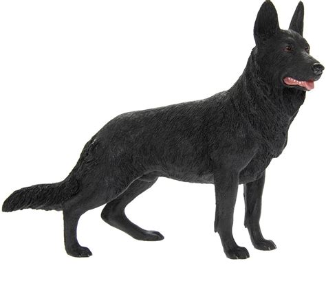Lp45288 Black German Shepherd Dog 17cm 47746 Ornaments Animal