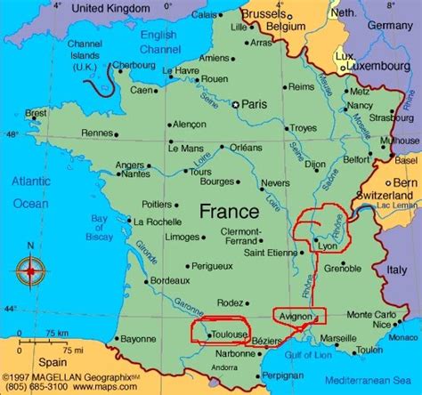 This interactive map of france has 2 illustrated maps with information on key french cities and hot spots, and 2 normal maps with regions and departments. OrthOdyssey: Lyon, France
